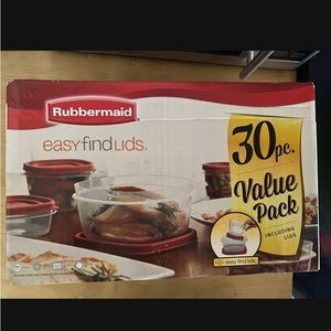 Rubber mate, easy fit lids